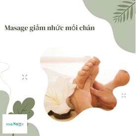 Massage giảm nhức mỏi Chân /Spa Nhà Suga
