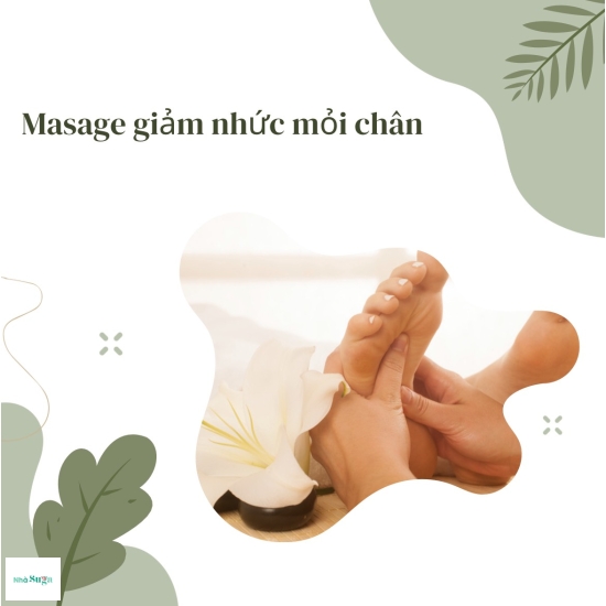 Massage giảm nhức mỏi Chân /Spa Nhà Suga